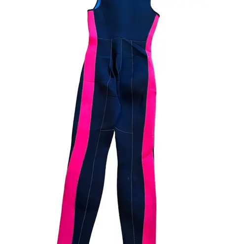 SeaQuest Full Body Sleeveless Women’s Wetsuit Sz 8 Blue