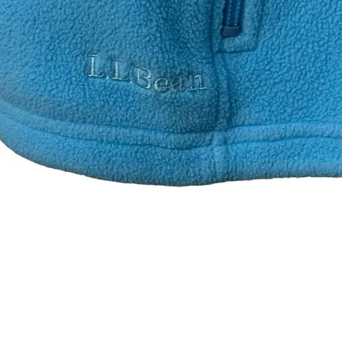 LL Bean Women's Fleece Jacket 3XL Sky Blue Polartec Cozy Warm Campcore Hiking Size undefined
