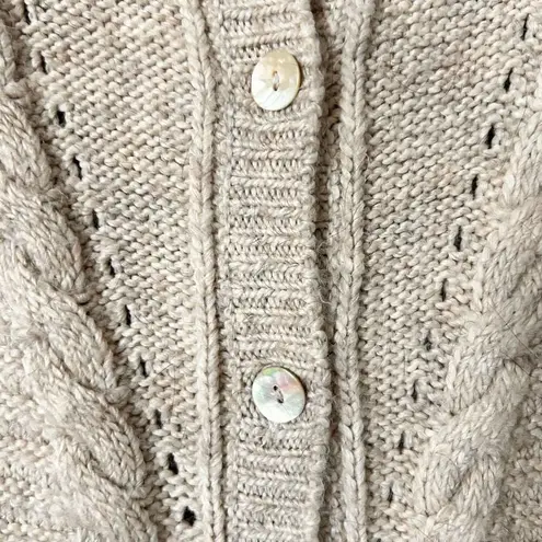 BCBGMAXAZRIA  Alpaca Blend Long Line Button Down Cardigan Sweater Size XL cozy