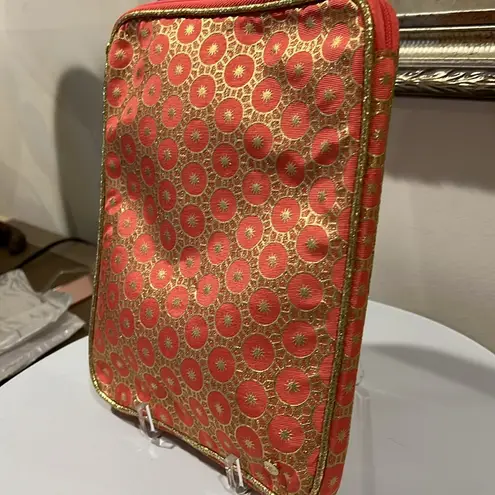 Stephanie Johnson Pink and Gold iPad Tablet Sleeve Like New