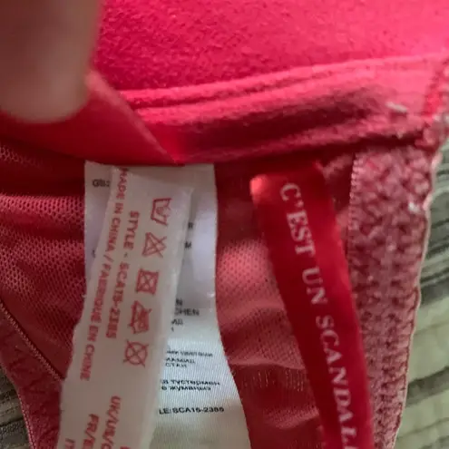 Elegant Red Lace Bra Intimates Size undefined