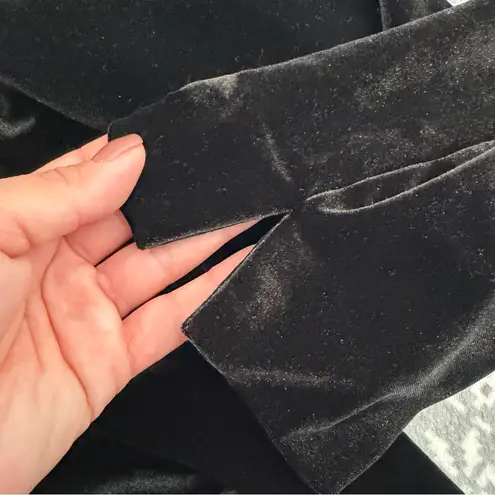 NWOT Ulla Popken Women's Velvet Black Blazer Plus Size 20/22 Casual Workwear