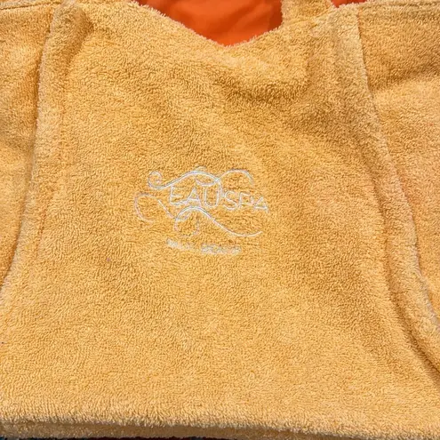 DLD Terry Beach Bag x Eau Spa Palm Beach Orange