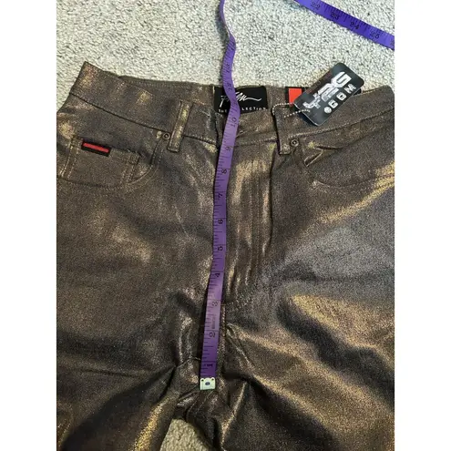 Vintage Y2K FUBU Metallic Brown Pants 7/8 And Matching Jacket 9/10 NWT Size M