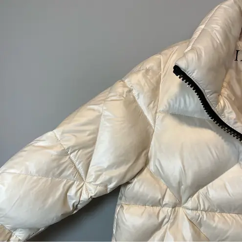 Vince Camuto Women’s Cream Puffer Coat Medium thumbnail 7