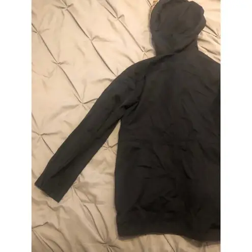 a.n.a black jacket with hood and flux fur size m Size M