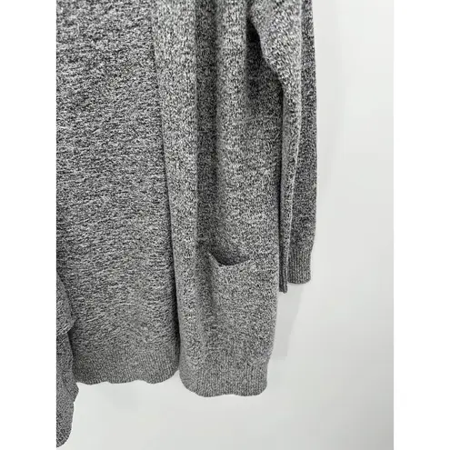 Dreamers Speckled Grey Long Sleeve Knit Cardigan Sweater Women's Size X-Small XS