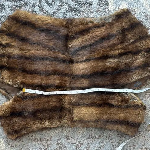 Vintage Morton’s of Washington D.C. Muskrat Fur Stole Brown Size undefined