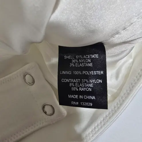 H:ours Tabitha Bodysuit in White