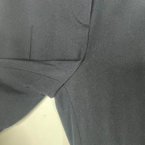 Akris Punto Classic Tapered Straight Leg Dress Work Pants Size US 6 Navy Blue
