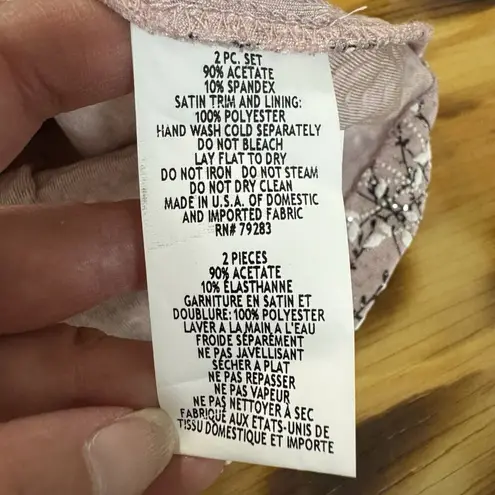 Alex Evenings Women's Blouse Tank Top Size Medium Purple Glitter Stretch Classic