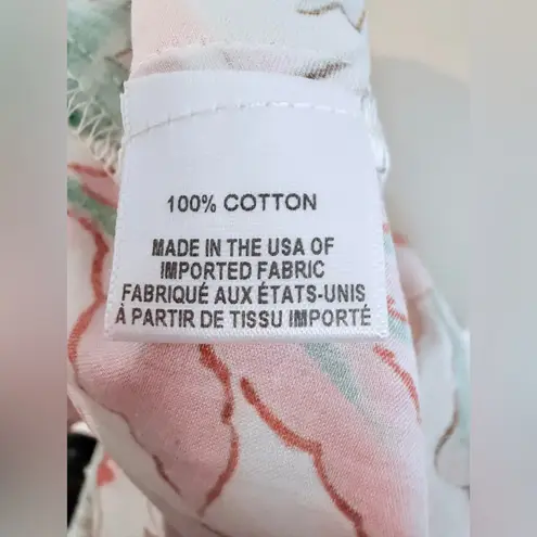 Revolve Brand Misa Casablanca Floral Midi Dress Size M NWT. Low Cut Pink Size M