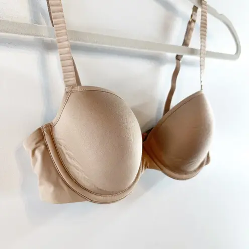 Thirdlove  24/7 Classic T Shirt Underwire Bra Nude Tan Beige 32C