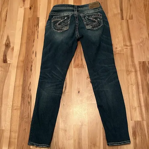 Silver Jeans Silver Lola Boyfriend Skinny Jeans - size W26 / L29