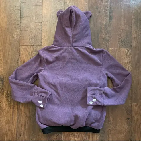 Pet pouch carrier hoodie, size S