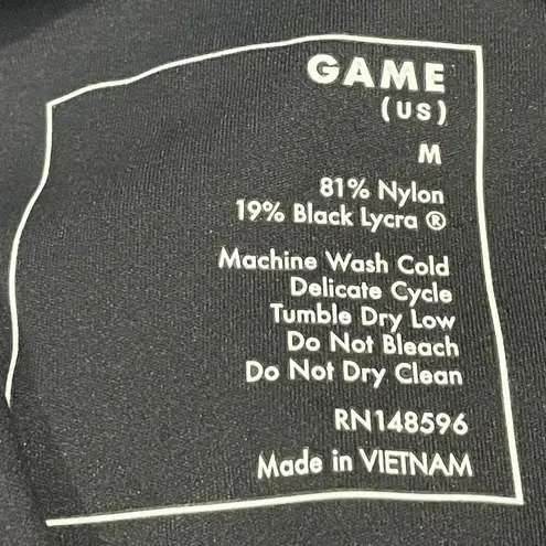 Universal Standard NWT X Game Next-to-Naked Bodyshort - Black - M = 18-20