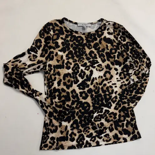 Gaze Leopard Print Top NWOT