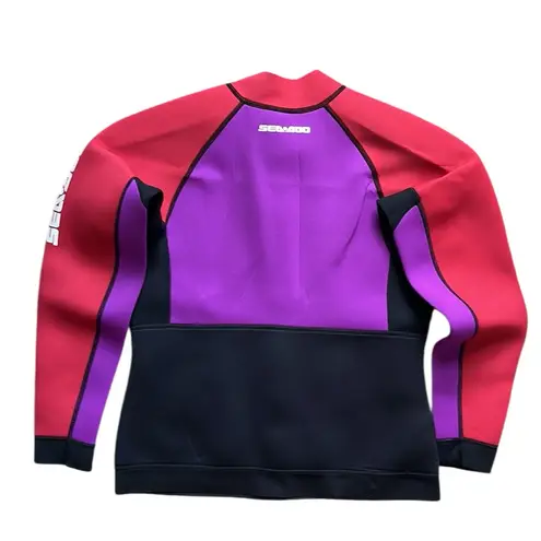 Sea Doo Ladies Montego Wet Suit Jacket Purple Size M
