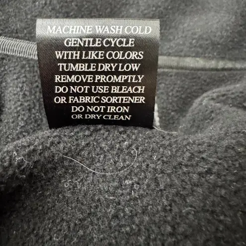 The Bradford Exchange Elvis Presley Black Fleece Zip Up Jacket Women's Large