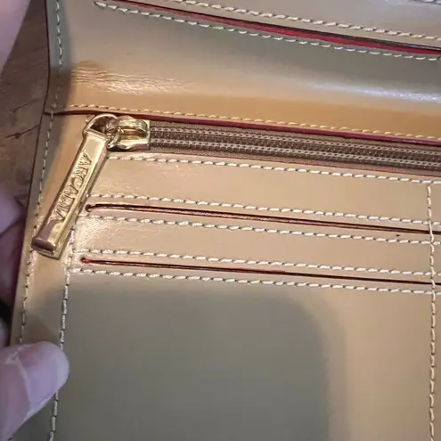 Arcadia Burgundy and Tan Satchel Set Brown