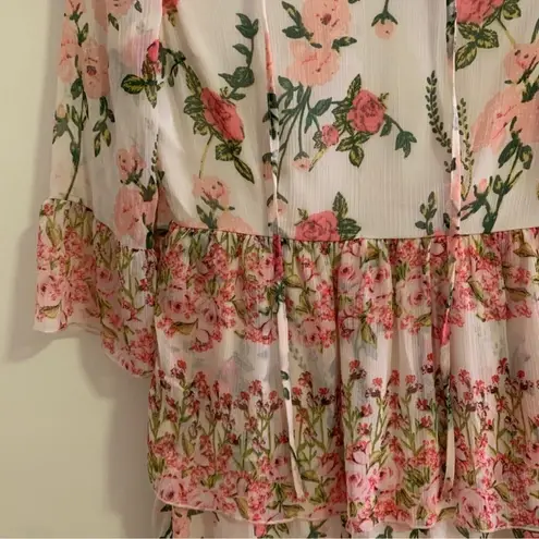 VERO MODA Floral Ruffle Tiered Maxi Dress C27