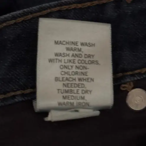 Banana Republic  Jeans Straight Leg Dark Wash Denim Classic Womens Size 6 28"‎