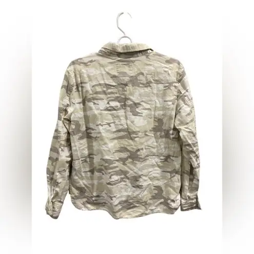 Sanctuary ‎ Long Sleeve Camo Women’s Shacket/Shirt Sz S