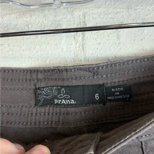 prAna Woman’s Brown Sporty Casual Summer Hiking Outdoors Activewear Shorts Sz 6