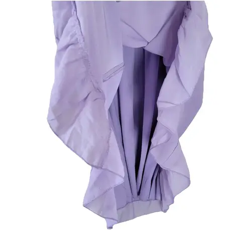 Lavender Babydoll Mini Dress Pastel Coquette, Cottagecore, Y2K, Johnny Martin L Purple Size L
