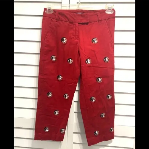 Pennington & Bailes Florida State University Seminoles Ankle Pants Size 0