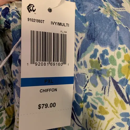 MSK Dress,Size PXL Blue