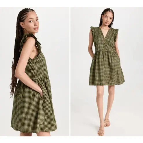 Nation Ltd Tegan Ruffled Mini Dress Size Small