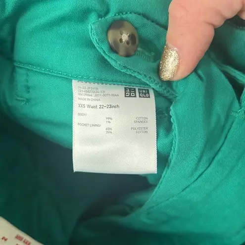 Uniqlo x Marni Corduroy Wide Fit Pleated Pants Green Size XXS