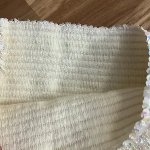 St. John Vintage 3 piece bandeau, skirt and cardigan set