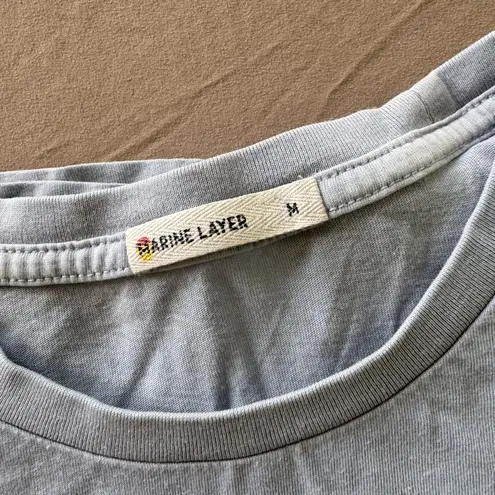 Marine layer Signature Sea Change Crew Tee