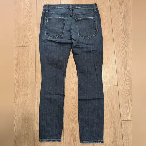 Rich & Skinny Womens 29 Dark Faded Wash Slim Leg Jeans