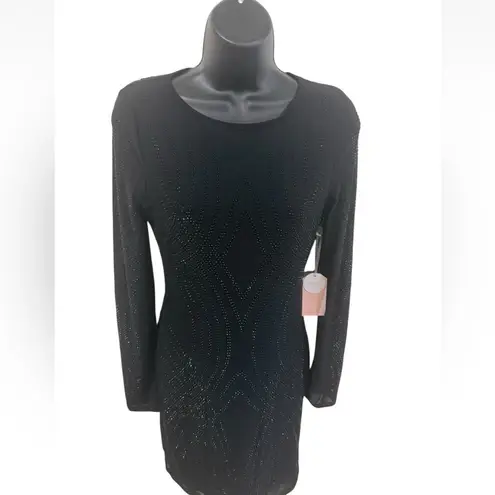 NWT Blashe Black Size M Sequin Beaded Beautiful Party Dress Size M