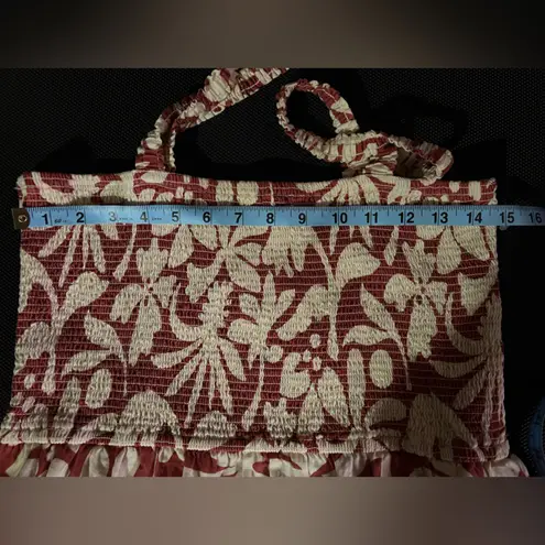 Marine layer Selene Maxi Dress in Auburn Flora - Size L