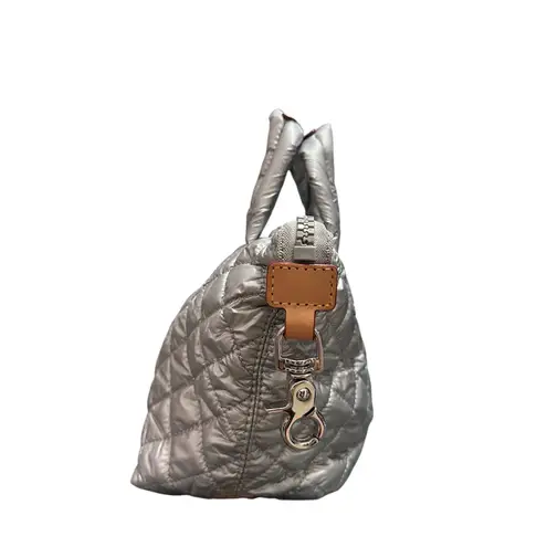 MZ Wallace Silver Quilted