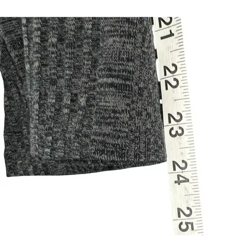 Suzanne Betro Sweater 1X Gray Textured Faux Wrap Front Stretch Surplice Cozy Top