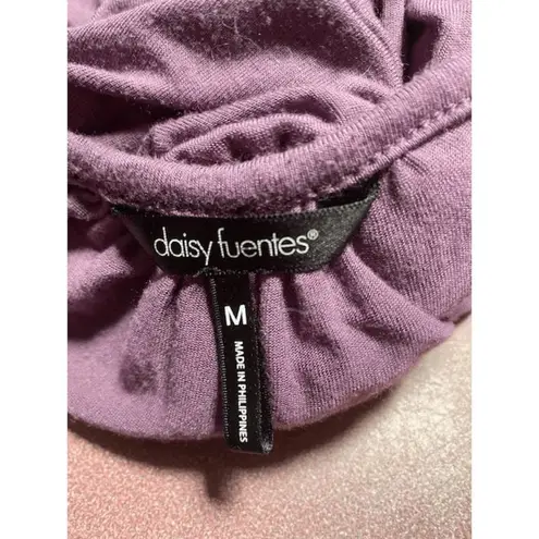 Daisy Fuentes Plum shirt