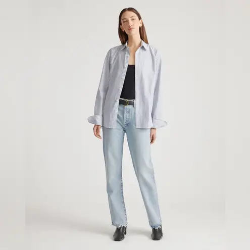 Quince NWOT Cami Second Skin Black Bodysuit Sz XS Adjustable Strap