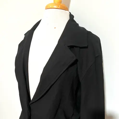 Lola Jeans Black Ponte Jacket Blazer