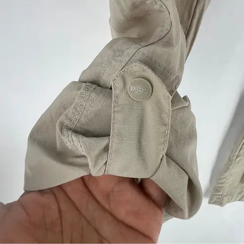 Columbia  PFG Lightweight‎ Nylon Roll Tab Adjustable Straight Leg Pants Size 8