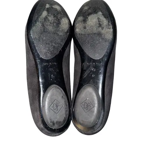 Donald J Pliner Women's Black Suede Crisscross Flats Size 8.5 N