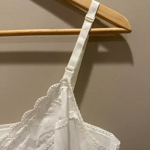 Vintage White Slip Dress Size M