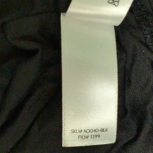 ANDIE The Mykonos LT One Piece Swimsuit Black Size ST Tall Long Torso New