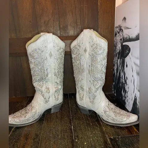 Corral  glitter inlay western boots size 9.5B