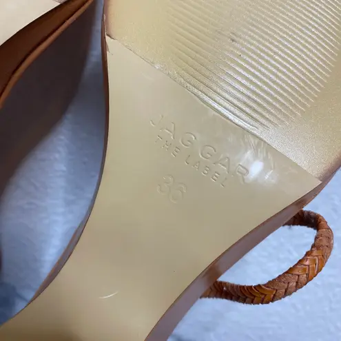 JAGGAR The Label Artisan Woven Heels