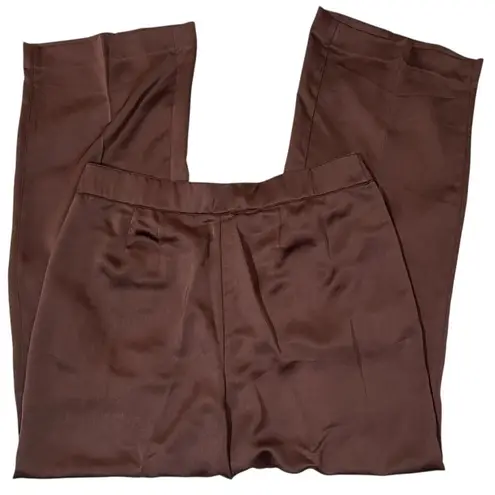 Nic + Zoe Luxe Satin Wide Leg Pants